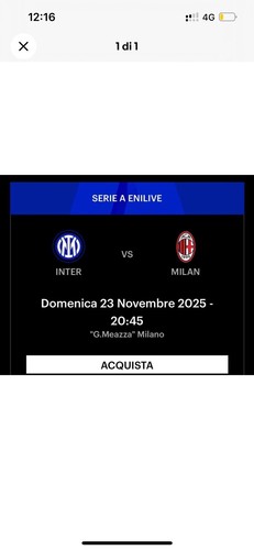Ticket inter milan - inter-,