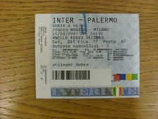 Biglietto 15/04/2007: Inter