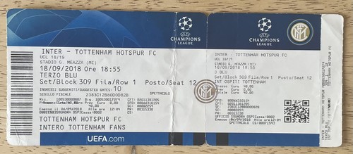 Biglietto partita inter milan - biglietto,