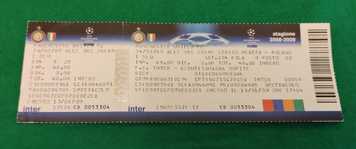 Biglietto inter milan - biglietto, vs