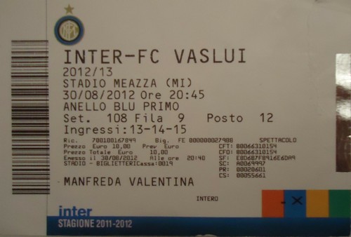 Biglietto uefa 2012 13 - uefa, el
