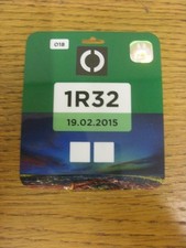 Biglietto 19/02/2015: Celtic v