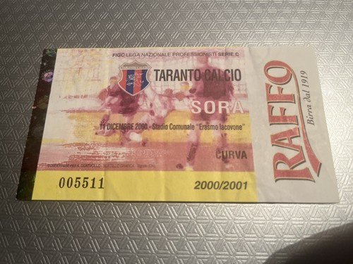 Taranto sora biglietto ticket - taranto-sora,