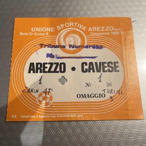 Arezzo cavese biglietto ticket - arezzo-cavese, biglietto/ticket