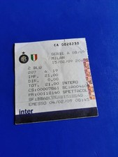 BIGLIETTO CALCIO TICKET STADIO
