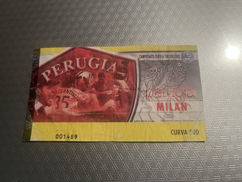 Perugia milan biglietto ticket - perugia-milan, biglietto/ticket