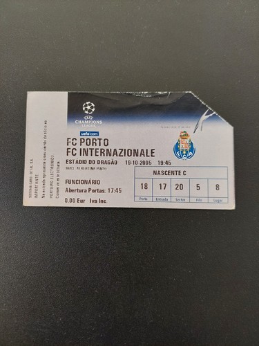 Biglietto calcio c porto - c,