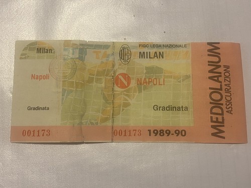 Milan napoli biglietto ticket - milan-napoli, biglietto/ticket