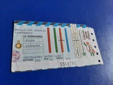 BIGLIETTO CALCIO TICKET STADIO