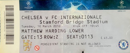 Biglietto chelsea inter - chelsea,