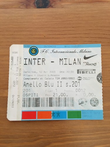 Biglietto inter milano - -,