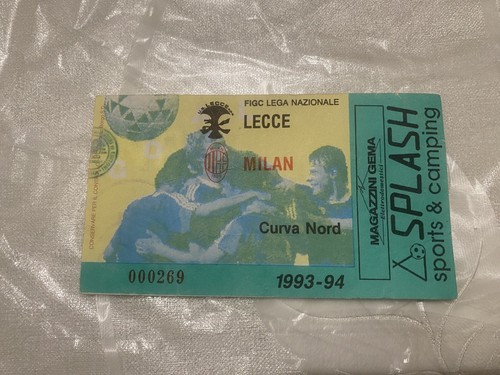 Lecce milan biglietto - lecce-milan, biglietto/ticket