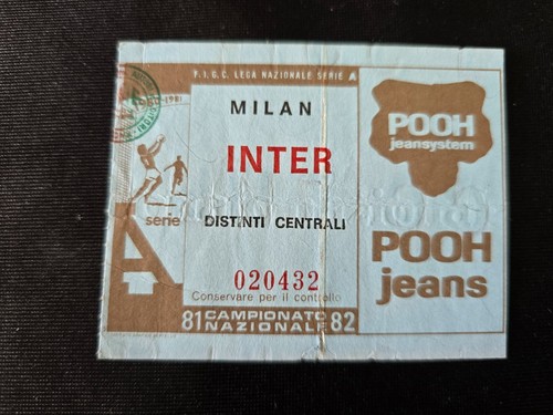 Biglietto ticket milan inter - ticket,
