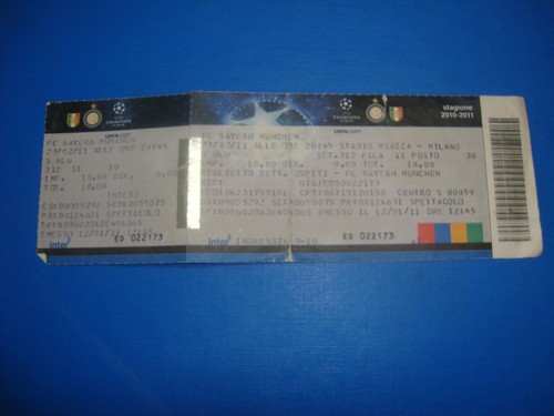 Biglietto inter milan fc - biglietto,