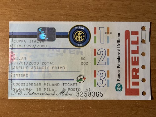 Biglietto stadio ticket - stadio,