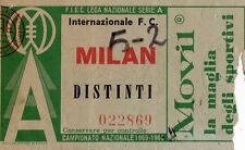 CALCIO   BIGLIETTO  TICKET