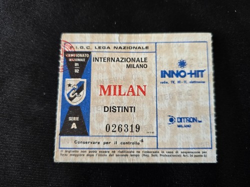 Biglietto ticket inter milan - biglietto,