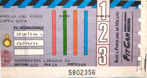 Raro biglietto coppa - biglietto,