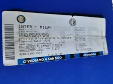 BIGLIETTO TICKET STADIO INTER