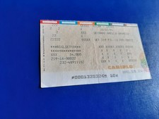 BIGLIETTO CALCIO TICKET STADIO