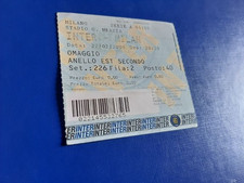 BIGLIETTO CALCIO TICKET STADIO