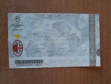 Biglietto Ticket Calcio Stadio